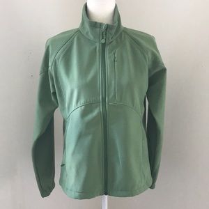 Black Diamond Green Soft Shell Jacket Sz M